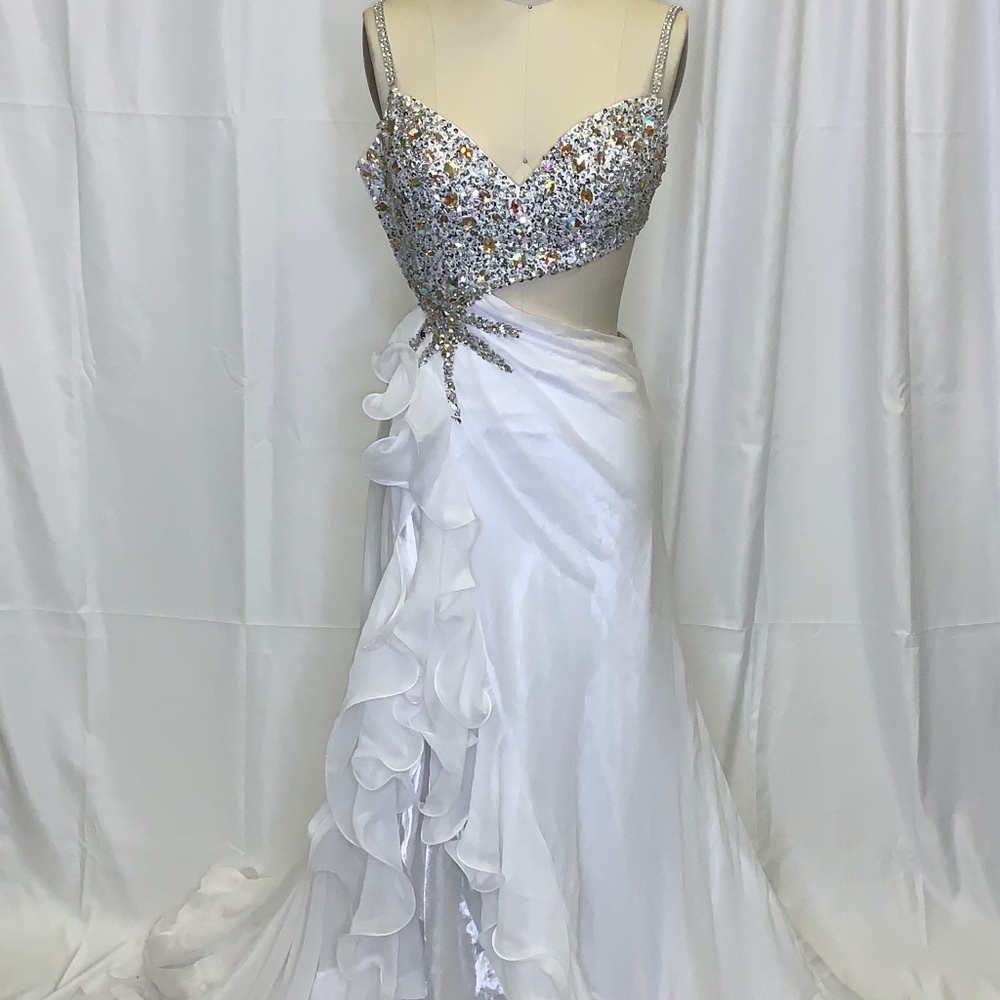 Beaded Bodice gown